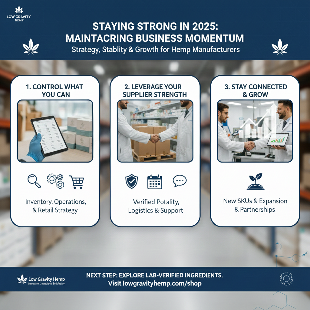 Staying Strong in 2025: How to Maintain Business Momentum During Industry Conversation