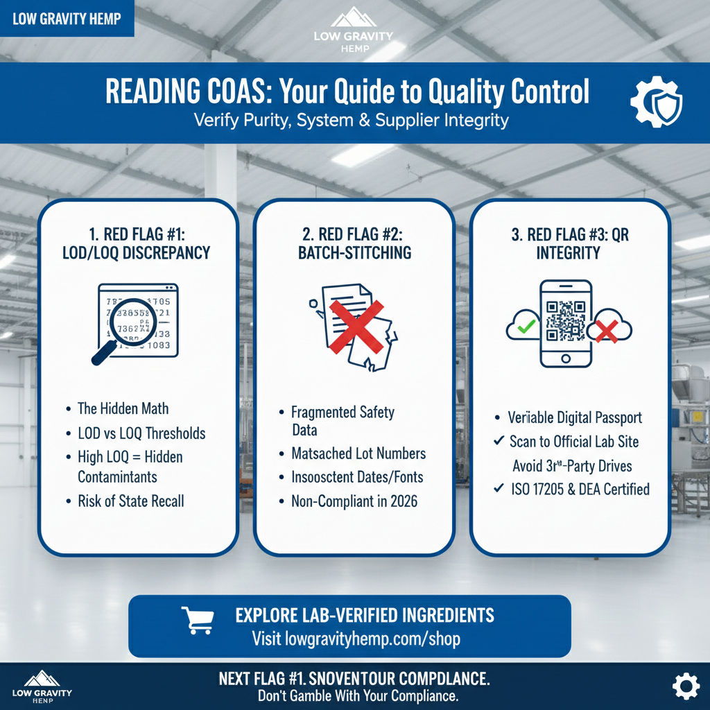 How to Read a Full-Panel COA: 3 Red Flags Most Manufacturers Miss