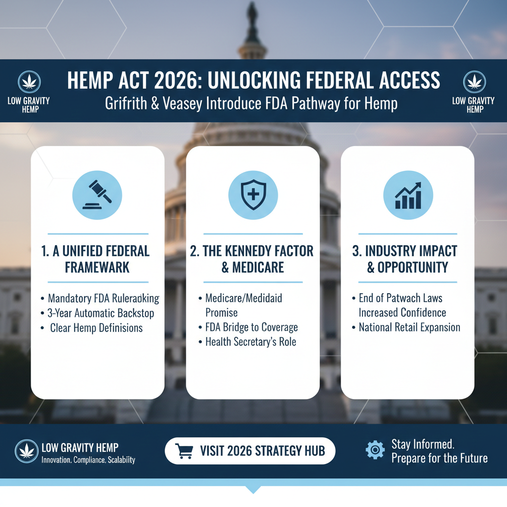 HEMP Act 2026 | Griffith and Veasey Introduce Federal Hemp Framework Meta