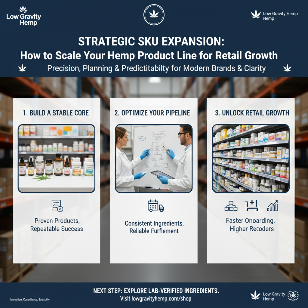 How Successful Hemp Brands Scale SKUs the Right Way: A Practical Guide for 2025