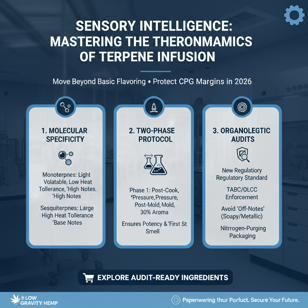 Sensory Intelligence: Mastering the Thermodynamics of Terpene Infusion in 2026