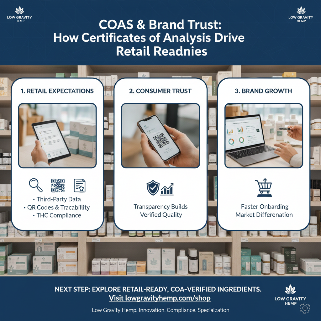 🔬 The Role of COAs in Retail Readiness and Brand Trust