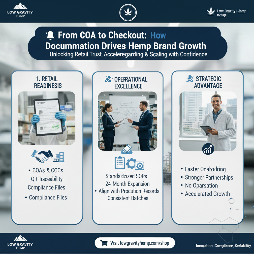 📄 From Certificate Of Analysis to Purchase: How Clear Documentation Helps Scale Hemp Brands