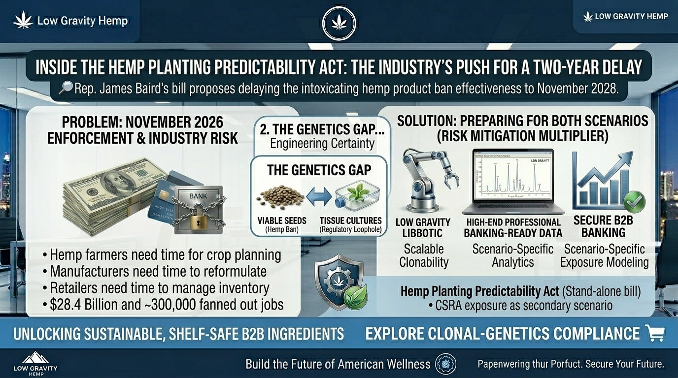 Inside the Hemp Planting Predictability Act: The Industry's Push for a Two-Year Delay — and Why It Matters