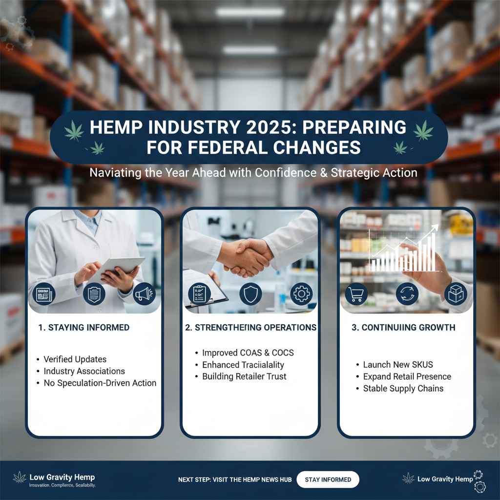 📰 Federal Hemp Language Is One Year Away — Here’s What Strong Manufacturers Are Doing Right Now