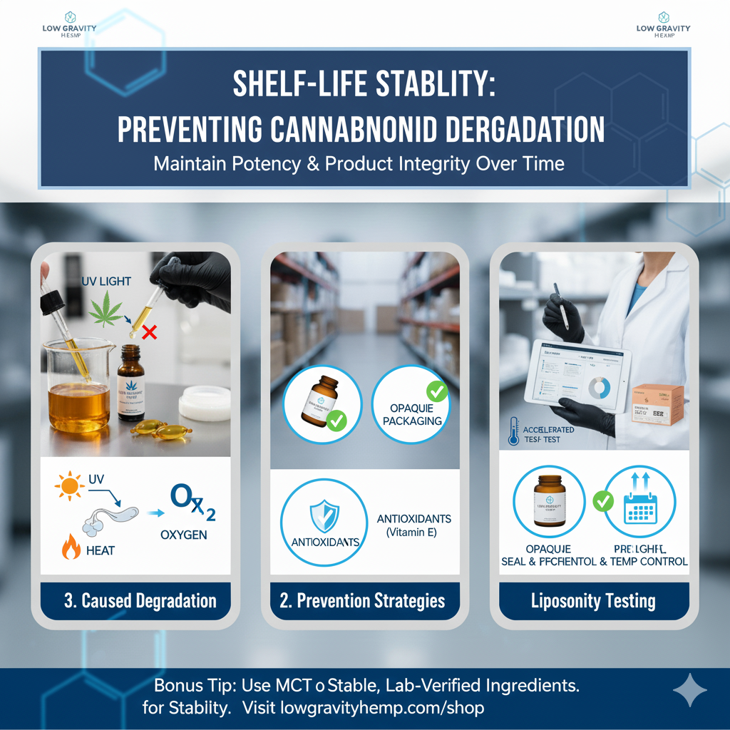 Shelf-Life Stability: How to Prevent Cannabinoid Degradation