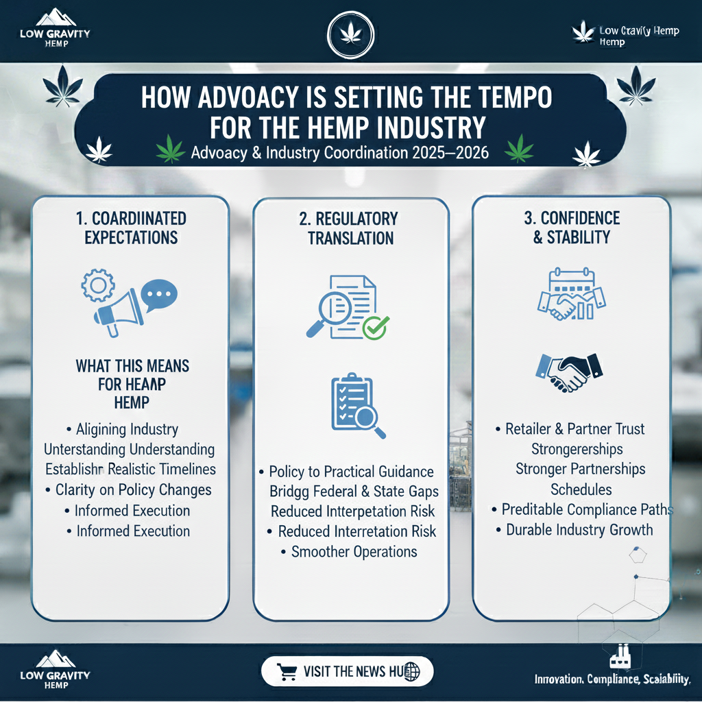 📰 How Advocacy Is Setting the Tempo for the Hemp Industry in 2025–2026