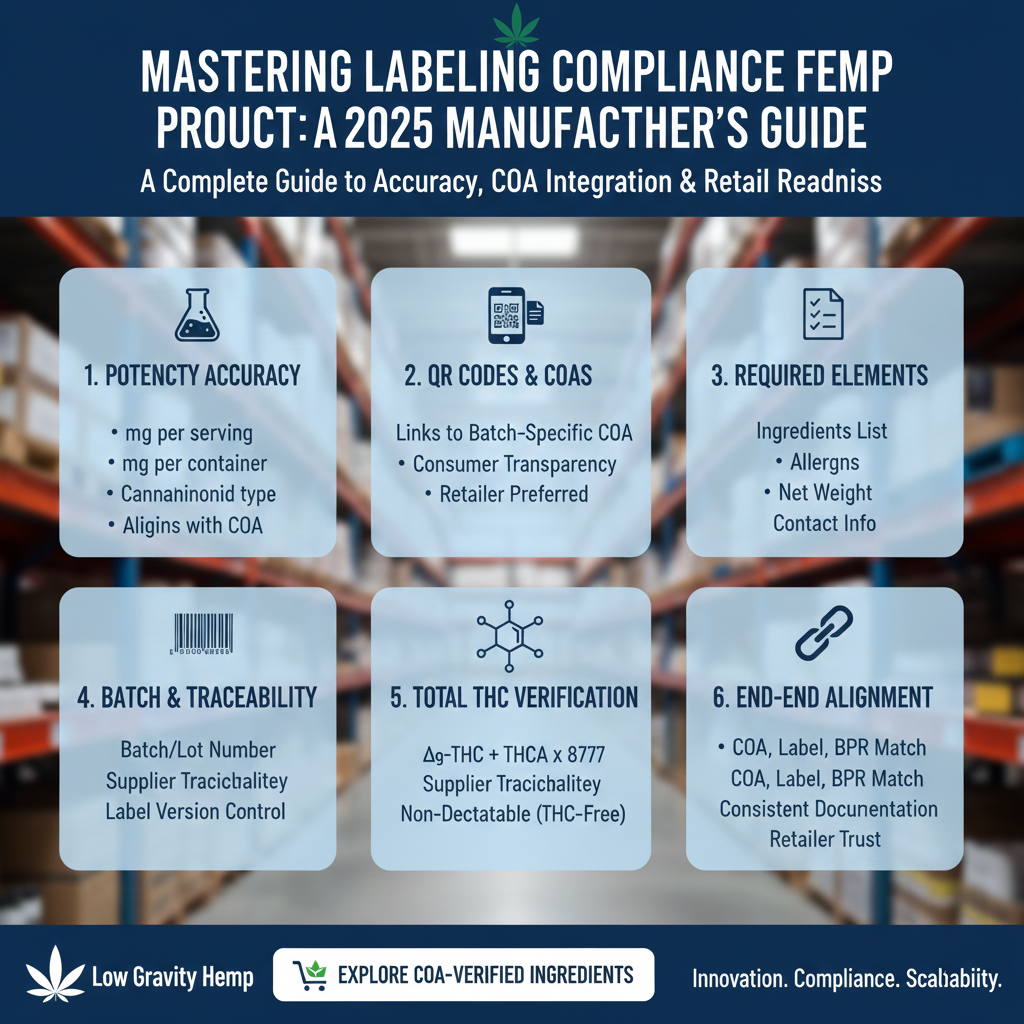🎓 Mastering Labeling Compliance for Hemp Products: A 2026 Manufacturer’s Guide