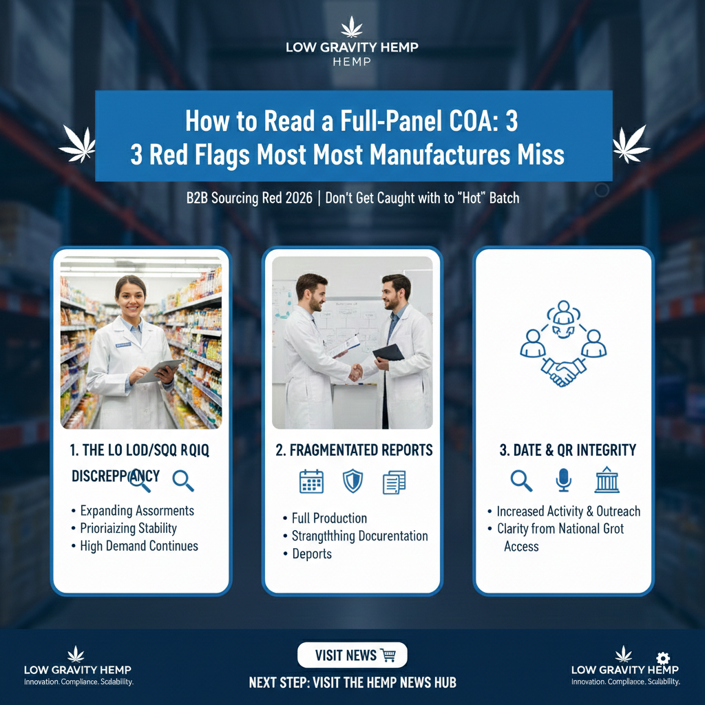 📊 How to Read a Full-Panel COA: 3 Red Flags Most Manufacturers Miss