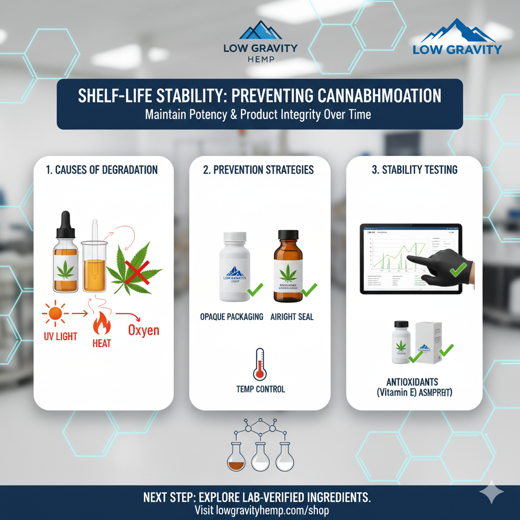 Shelf-Life Stability: How to Prevent Cannabinoid Degradation