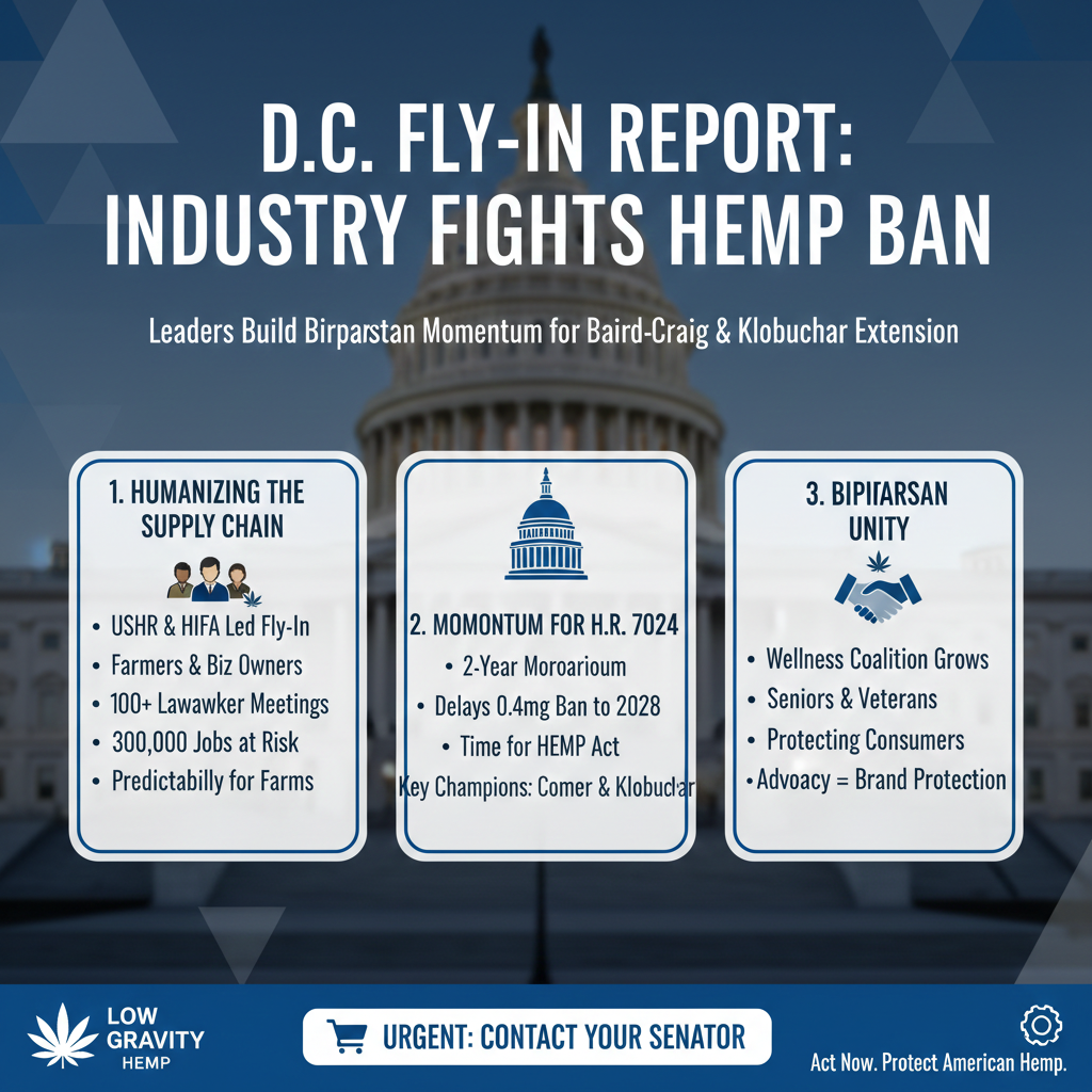 US Hemp Roundtable D.C. Fly-In Recap | The Fight for H.R. 7024