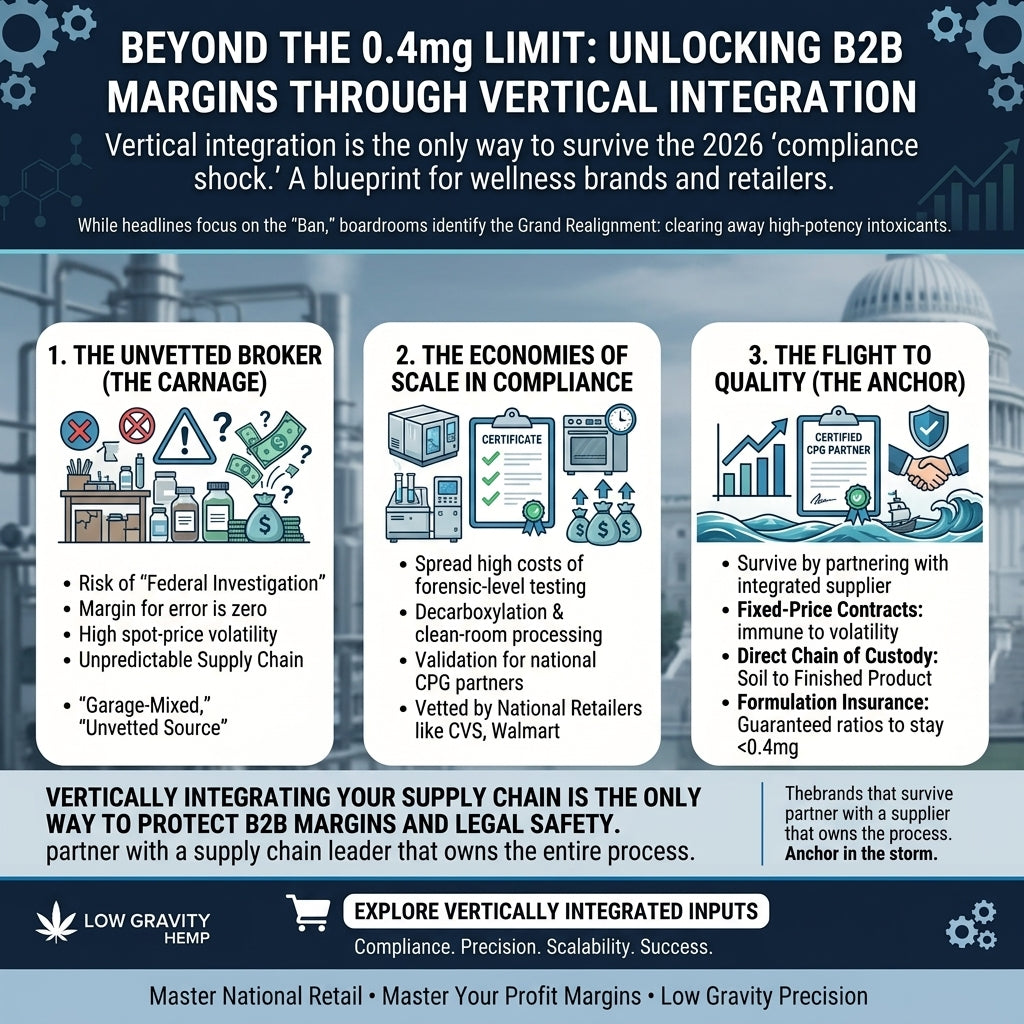 Beyond the 0.4mg Limit: How Vertical Integration Protects B2B Profit Margins