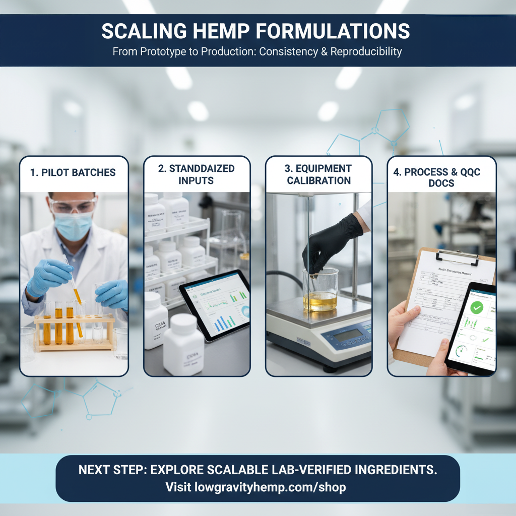 🧪 Scaling Formulations: Moving from Bench to Production