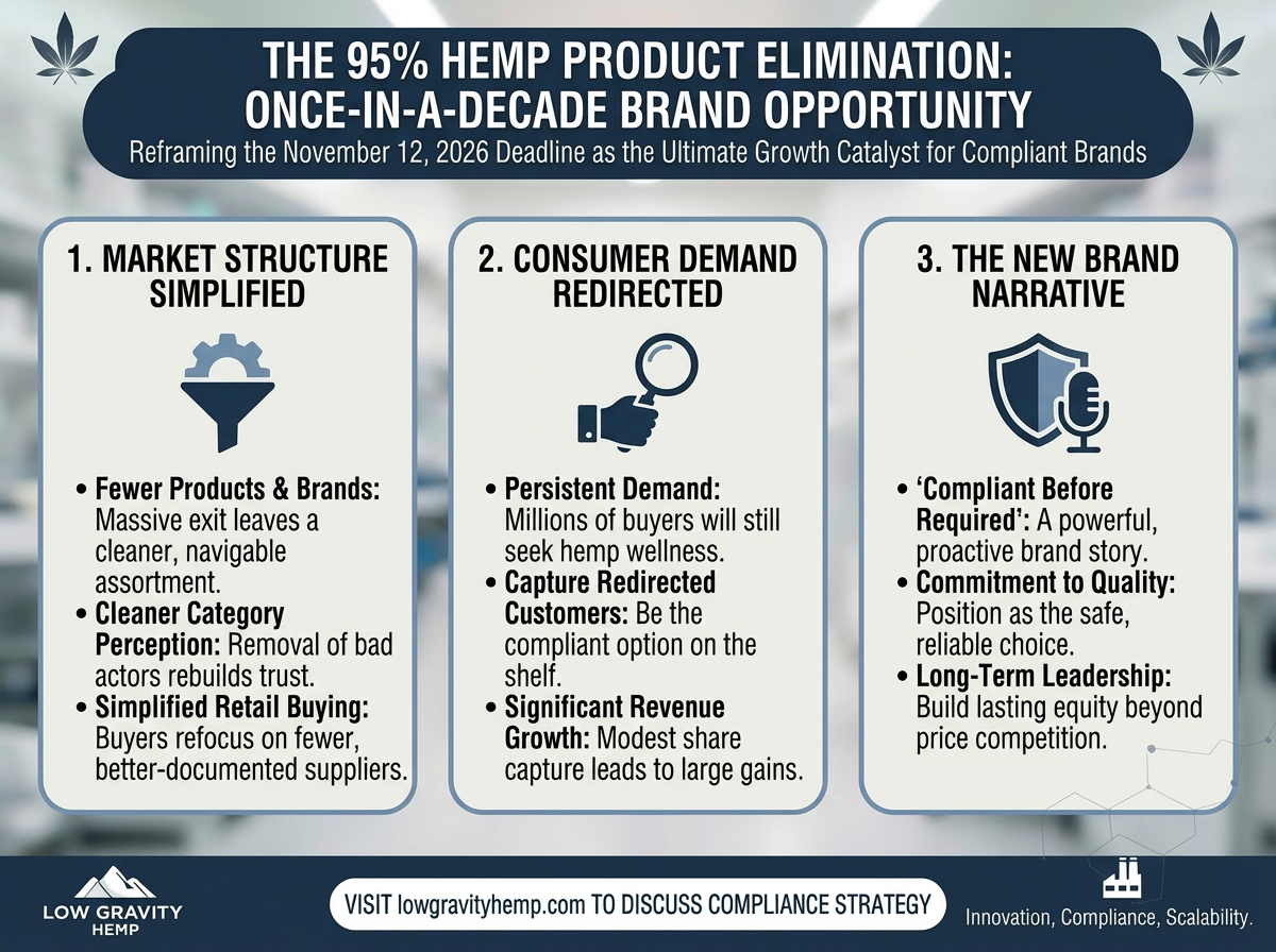 How the 95% Product Elimination Creates a Once-in-a-Decade Brand Opportunity