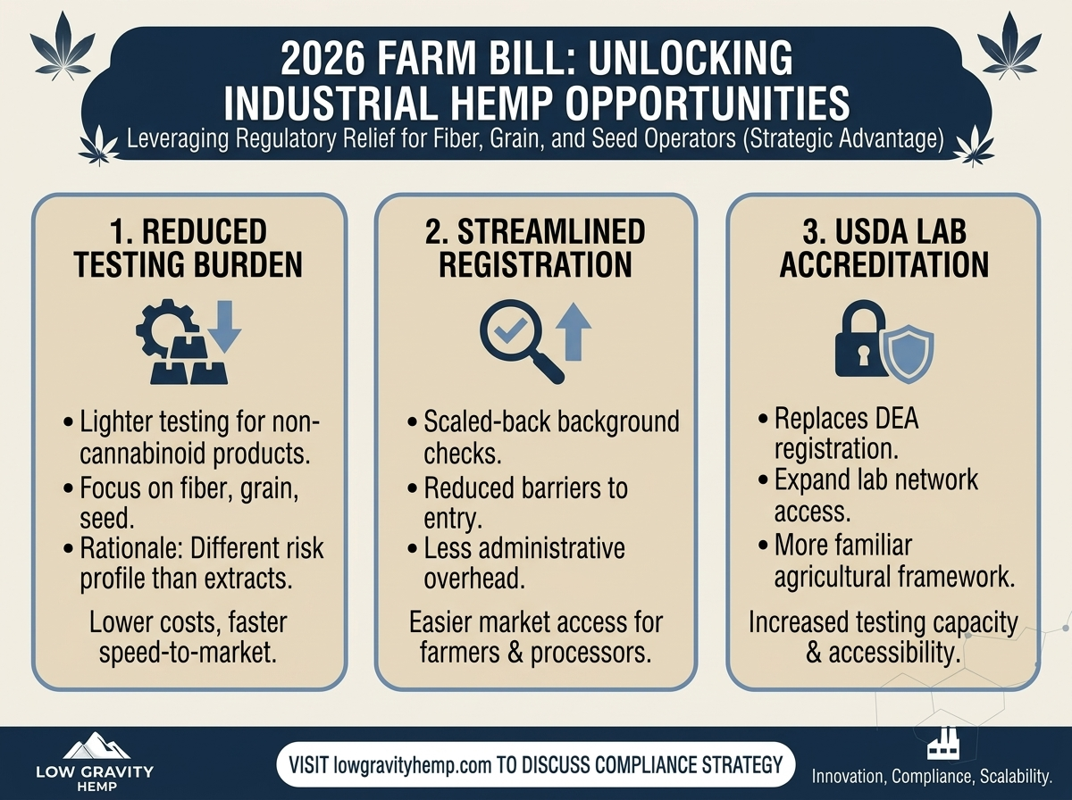 How to Leverage Industrial Hemp Provisions in the 2026 Farm Bill