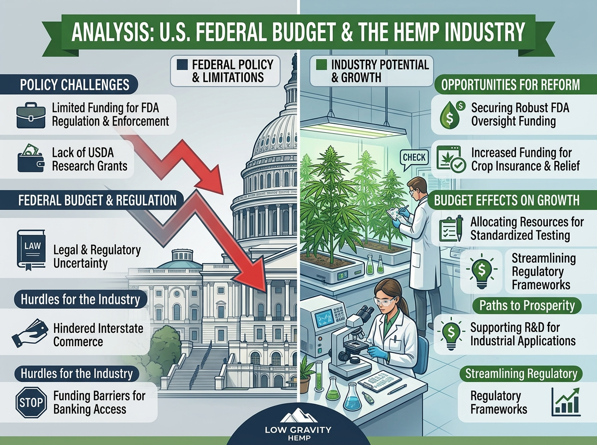 Federal Budget Debate Puts USDA Hemp Program Funding at Risk — What It Means for the Industry