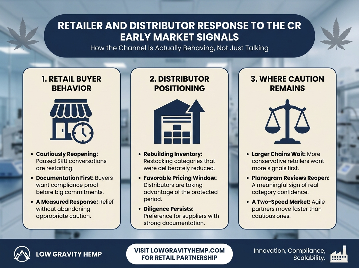 Retailer and Distributor Response to the CR infographic