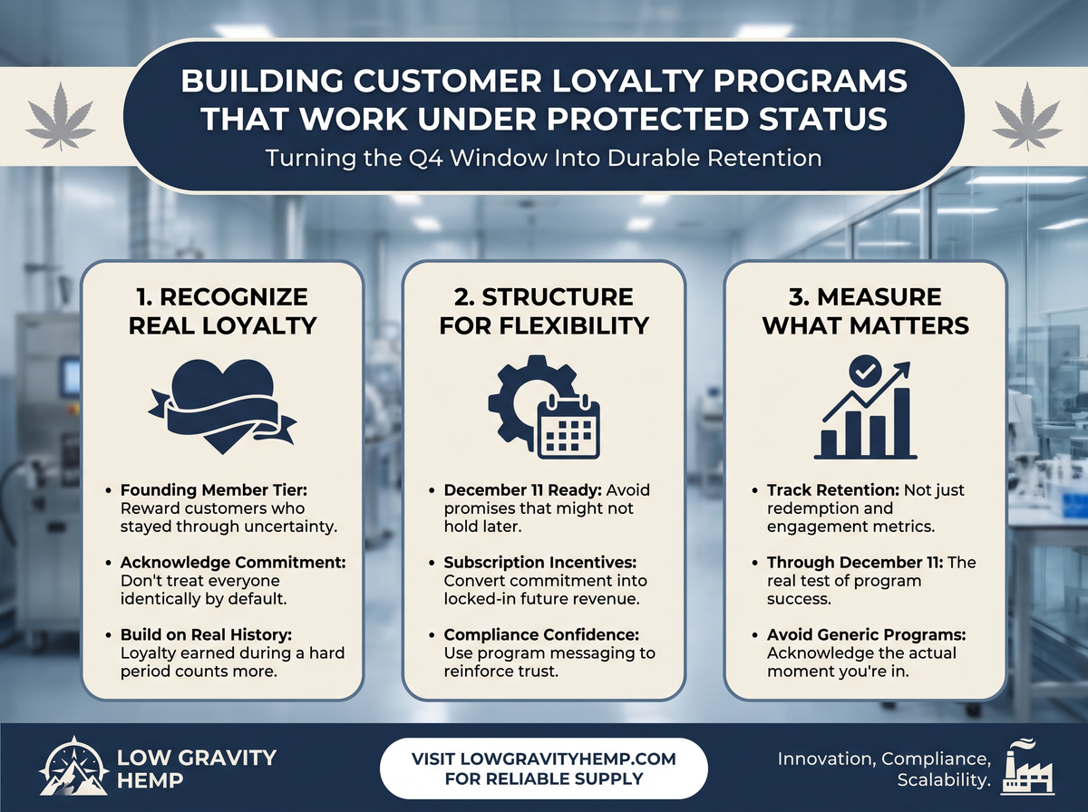 Building Customer Loyalty Programs infographic