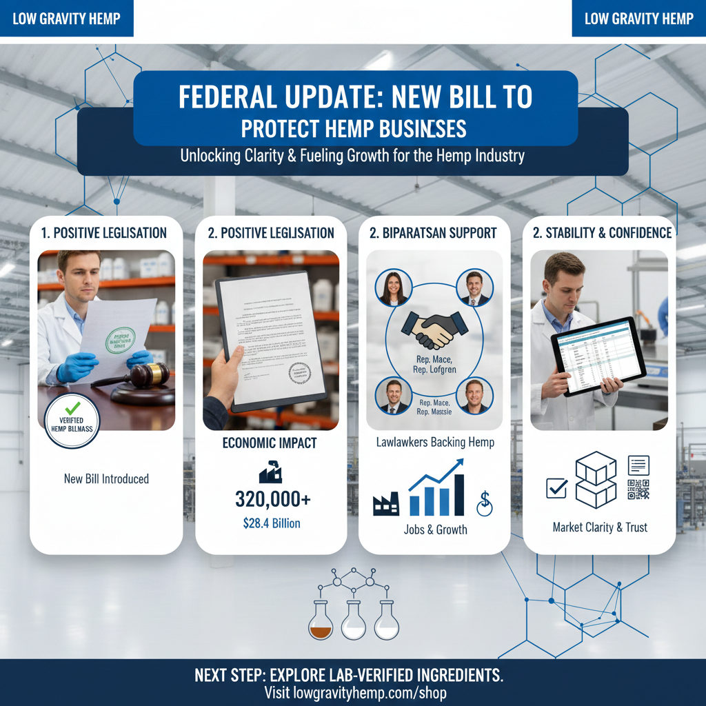 Federal Update — New Bill Introduced to Protect Hemp Businesses &amp; Clarify Recent Language