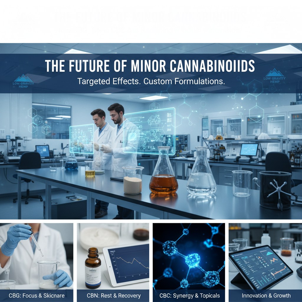 The Future of Minor Cannabinoids: How CBG, CBN &amp; CBC Are Redefining Product Innovation